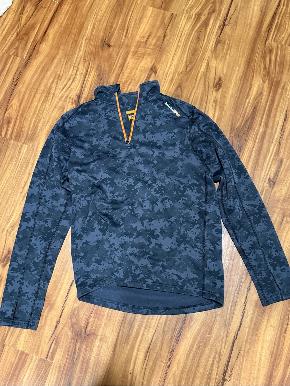 Timberland PRO Quarter-Zip Camo Pullover Men's Small